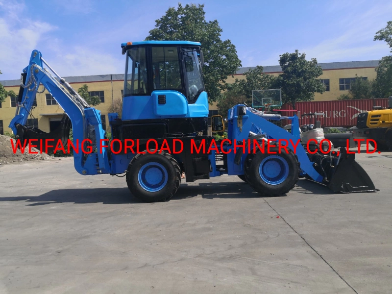 Mini Skid Steer Wheel Loader, Telescopic Wheel Loader and Wz28-20 Backhoe Mini Loader with Cummins Euro5 Engine for Sale