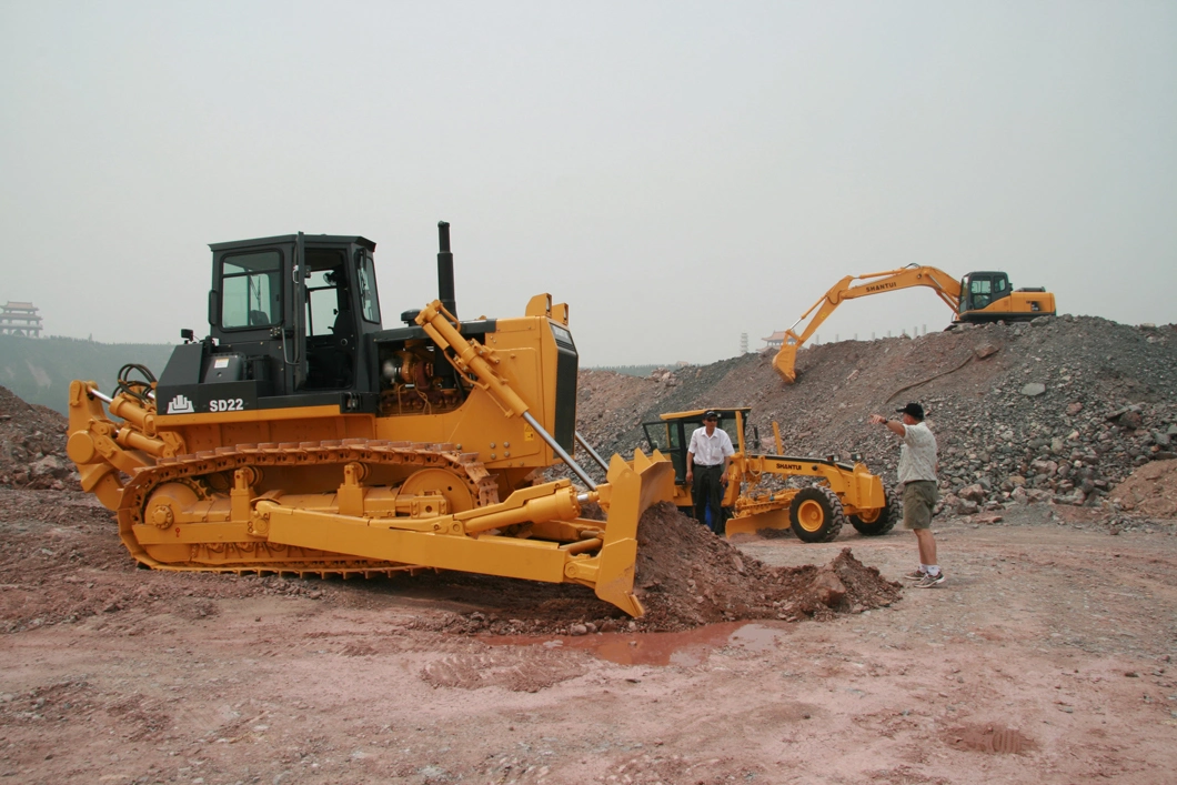 Construction Equipment 220HP Shantui Crawler Bulldozers SD22/SD32