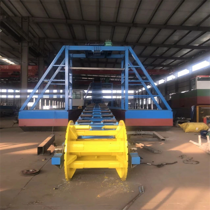 Hydraulic Diesel Engine Dredger/Electric Motor Ship /Anchor Boom/River Sand Pump Machinery/ Cutter Suction Digging Equipment Used in River Dredge /Lake Mud