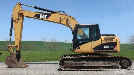 Экскаватор Cat 320d Б/у Малотопливный Экскаватор Caterpillar Cat 320d