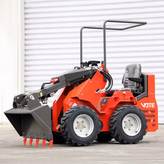 Китайский производитель гусеничный мини-погрузчик с бортовым поворотом CE EPA Mini Small с аксессуарами